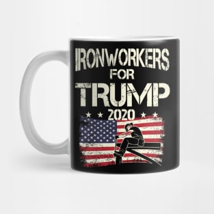 Ironworkers For Trump 2020 Ironworker Mug